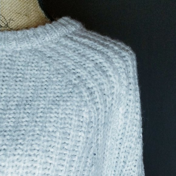 A NEW DAY - EUC Light Grey Crewneck Pullover Sweater, Sz M - Picture 4 of 6